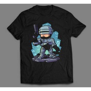 ROBOCOP MOVIE CARTOON ART OLDSKOOL QUALITY SHIRT